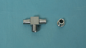 Nipple-Metric-adapter-aerospace-component